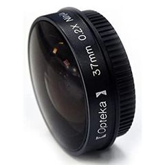 [Used] (Unused/Unopened) Opteka Platinum Series 0.2X Low Profile Ninja Fisheye Lens for Sanyo Xacti VPC-FH1 FH1A TH1 Video Camera