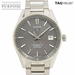 タグ ホイヤー TAG Heuer カレラ キャリバー5 WAR211C-4 メンズ 腕時計 デイト グレー オートマ 自動巻き ウォッチ Carrera 90288447