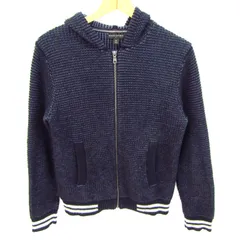 バナナリパブリック パーカー ブルゾン ウール混 ブランド トップス メンズ XSサイズ ネイビー Banana Republic 【中古】のサムネイル
