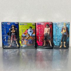 ワンピース ハイスペックカラー リングフィギュア7 ルフィ ジンベエ エース マルコ 全4種 まとめ セット / ONE PIECE HSCF