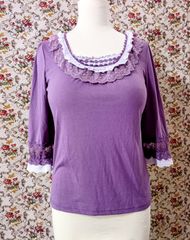Axes Femme 紫カットソー 【中古】
