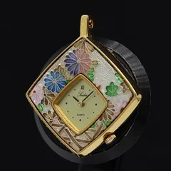 純銀 SEIKO 京七宝 懐中時計 うさぎ みどり 本体のみ 着物用 Lamie 純銀 SEIKO 京七宝 懐中時計 うさぎ みどり 本体のみ 着物用