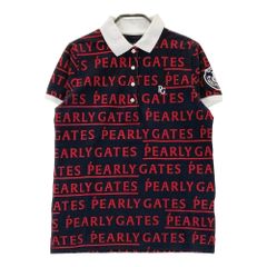パーリーゲイツ PEARLY GATES ポロシャツ ゴルフ GOLF 総柄 - メルカリ