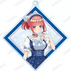 【中古】雑貨 中野二乃B 「映画 五等分の花嫁 描き下ろしイラスト スノーメイドver. トレーディングアクリルキーホルダー」