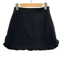 【美品】MIU MIU 膝丈スカート プリーツ ブラウン 38 巻きスカート MiuMiu☆Pleated chino skirt☆プリーツチノスカート☆送込