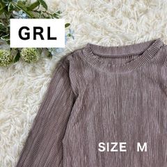 GRL グレイル ブラウス サイズM 未使用 パープル