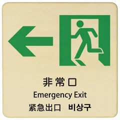 非常口サイン 6枚セット バラ売可