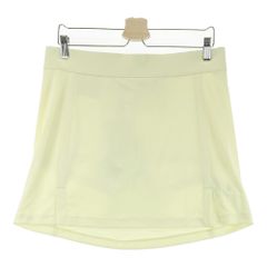 サイズ：L J.LINDEBERG ジェイリンドバーグ  インナー付 ストレッチスカート  イエロー系 [240101438883] ゴルフウェア レディース ストスト サイズ：L J.LINDEBERG ジェイリンドバーグ インナー付