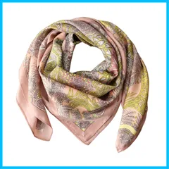 【早発送】MM M 90cm スカーフ レディース 正方形 シルク風 スカーフ 大判 通勤 旅行 バッグ オーナメント用 バンダナ ギフト