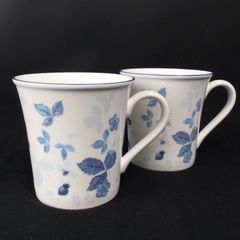 1305 WEDGWOOD ウェッジウッド マグカップ ストロベリーブルー 食器 イギリス  ペア