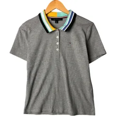 古着 トミーヒルフィガー TOMMY HILFIGER 半袖 ポロシャツ レディースL相当/eaa575656