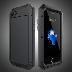 iPhone SE 第3/2世代 強化ガラス/IP54防水耐衝撃アルミケースB