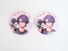 2個 にじさんじ VOLTACTION 2nd Anniversary ランダム箔押し缶バッジ 渡会雲雀