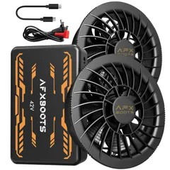 AFX強力冷却ファン 50V 228L/S 9490RPM AFX強力冷却ファン 50V 228L/S 9490RPM | 空調服