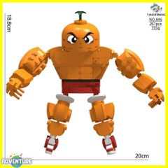 Tung Tung Tung Sahur 툰툰툰 사푸르 레고 호환 블록 장난감 교육 장난감 크리스마스 어린이 선물 LEGO 선물 Itarian Brainrot 이탈리아 브레인 밈 밈 tslb015