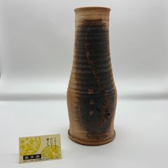 益子焼 濱田庄司 花瓶 - メルカリ