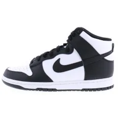NIKE (ナイキ) DUNK HIGH RETRO Championship ダンク ハイ レトロ チャンピオンシップ ハイカットスニーカー ブラック/ホワイト US9.5/27.5cm DD1399-105
