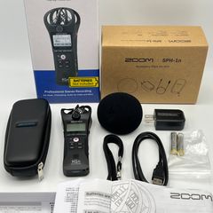 ZOOM Handy Recorder H1n ブラック 別売アクセサリパッケージ付 ステレオマイク搭載 ハンディレコーダー ズーム 本体