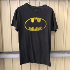 314 BATMAN Tシャツ S ブラック バットマン 黒T プリントロゴ 古着卸 アメリカ仕入