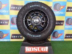 展示未使用品　ハイゼット　エブリイ　12インチ　マッドスター　ラジアルA/T　145/80R12　4本セット　H4　モーター　X1　神奈川県