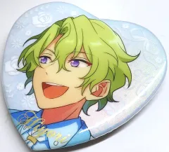 【中古】バッジ・ビンズ 巴日和 「あんさんぶるスターズ!! 誓約ハート缶バッジ Aグループ」 中国限定