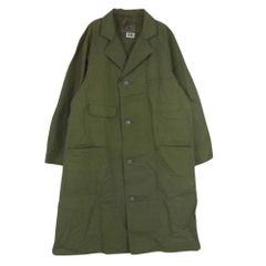 Nigel Cabourn ナイジェルケーボン 8044-00-00000 CC22 ATELIER COAT アトリエ コート コットンリネン カーキ系 46【中古】