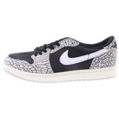 NIKE (ナイキ) AIR JORDAN 1 RETRO LOW OG BLACK CEMENT CZ0790-001 エアジョーダン1 レトロ ロー OG ブラックセメント ローカットスニーカー ブラック/グレー US8.5/26.5cm