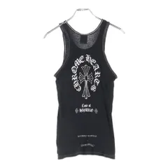 氷室京介XCHROME HEARTS タンクトップ ブラック Chrome Hearts - 【本物】CHROME HEARTS 氷室京介 クロムハーツ