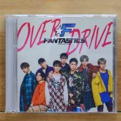 国内盤CD★FANTASTICS from EXILE TRIBE/ファンタスティックス・フロム・エグザイル・トライブ■ OVER DRIVE(CD+DVD) 【RZCD86707B/4988064867073】G23053
