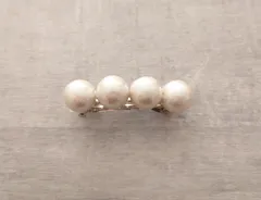 コットンパールバレッタ