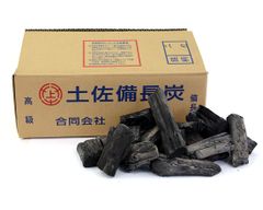 3kg】土佐備長炭 2級 純正箱入 備長炭 高知産 室戸 バラ 3キロ