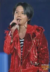 【中古】生写真(ジャニーズ) 関ジャニ∞/渋谷すばる/ライブフォト・上半身・衣装赤・右手マイク/KANJANI∞ LIVE TOUR 2008 ∞だよ!全員集合 夏だ!ツアーだ!!ワッハッハー!!! オリジナルフォトセット