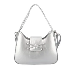 ☆ SILVER ☆ ルリリ2WAYショルダー ショルダーバッグ レディース 斜めがけ 小さめ ショルダーバック ハンドバッグ 斜めがけバッグ ショルダー ミニ 2way ハンドバック 2wayバッグ 160364 おしゃれ かわいい 女性 女子 通勤 通学のサムネイル