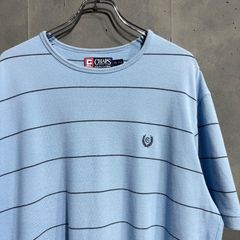 90〜00s CHAPS Ralph Lauren 鹿の子ボーダーTシャツ