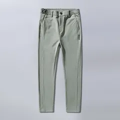 夏ズボン 未使用 ゴルフウェア メンズ パンツ ゴルフパンツ　チノパン メンズ ゴルフパンツ 涼しい ストレッチ チノパン 父の日 無地 接触冷感 ゴルフウエア 薄手 夏物 カジュアル zhanjian01