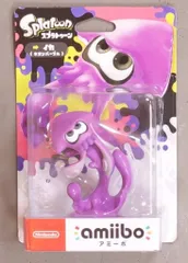 任天堂 amiibo スプラトゥーンシリーズ イカ ネオンパープル