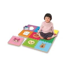 【新品】 ジョイパレット(JOYPALETTE) アンパンマンとなかまたち パズルであそぼう! やわらかマット9 W865mm×H10mm×D865mm 1