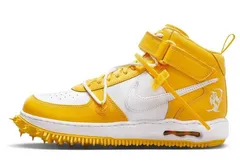 Off-White × Nike｜オフホワイト ナイキ Air Force 1 Mid SP LTHR エアフォース1 ミッド SP レザー  スニーカー シューズ 靴 DR0500-101のサムネイル