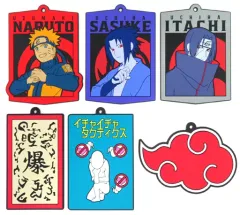 【中古】コースター 全6種セット ラバーコースター 「一番くじ NARUTO-ナルト- 疾風伝 忍ノ絆」 F賞