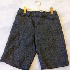 【美品】GLACIER グラシア ウール混ハーフパンツ S グレー
