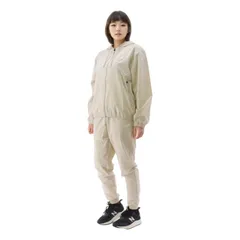 ニューバランス ウィンドブレーカー レディース 上下 Newbalance ストレッチウーブン フーディジャケット ロングパンツ セットアップ 吸汗速乾 ベージュ トレーニング スポーツウェア ウインドブレーカー 上下/AWJ51503-AWP51108TWF