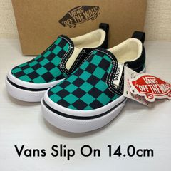 【フォロー10%OFF】Vans Slip-On Demon Slayer Check V98CJ