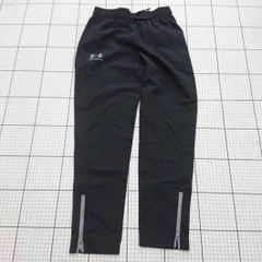 ◇ ⊂ アンダーアーマー シンプル系 ナイロンパンツ サイズL ブラック系 レディース E  【1509190042818】