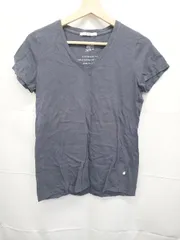 ◇ ⊂ JOURNAL STANDARD relume レリューム Vネック 半袖 Tシャツ カットソー サイズF ネイビー レディース メンズ E  【1411070013194】