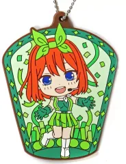 【中古】キーホルダー 中野四葉(ラブバケーション/高校生) ラバーチャーム 「一番くじ 五等分の花嫁＊ ～memorial collections～」 I賞