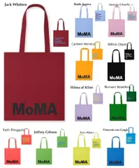 【MoMA NY】アーティスト クォート コットントート MoMA限定！！ Artist Quote Totes コットントートバッグ　男女兼用