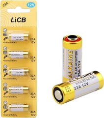 LiCB ５本セット 23A （23A）12V アルカリ電池 CR2規格 保存期限 2028/12