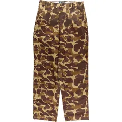 80s Charles Daly 薄手 ダックハンターカモ ミリタリーパンツ 80s Charles Daly 薄手 ダックハンターカモ ミリタリーパンツ