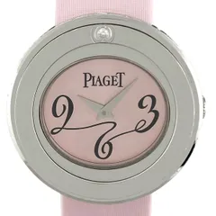 ピアジェ PIAGET ポセション 1Pダイヤ P10275 腕時計 WG ダイヤモンド クォーツ ピンク レディース 【中古】のサムネイル
