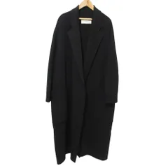 美品 TODAYFUL トゥデイフル フロントオープン リバーロングコート 38 ブラック レディース 古着 中古 USED